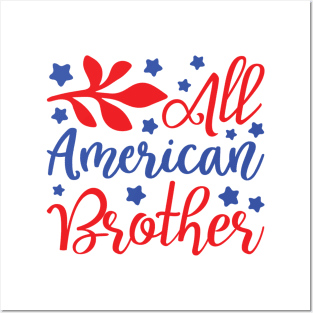 All American Brother Posters and Art